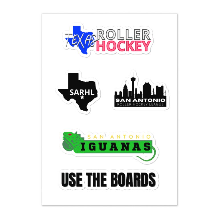 Texas Hockey Sticker Pack